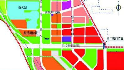 KK体育做好厂东门迁建 打造首钢北京新产业园区特色景观(图1)