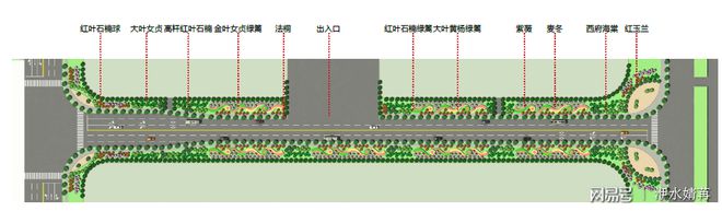 KK体育城市道路绿化工程设计第四篇：标准段如何做出新高度(图2)
