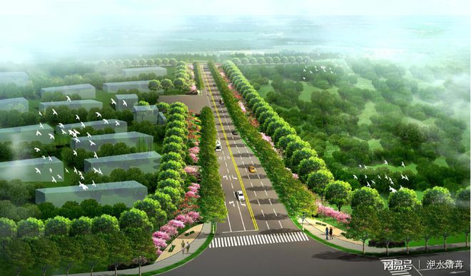 KK体育城市道路绿化工程设计第四篇：标准段如何做出新高度(图1)