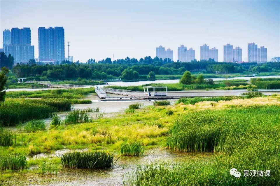精选案例 城市湿地公园—亲近自然而不破坏自然的城市公园设计KK体育(图1)