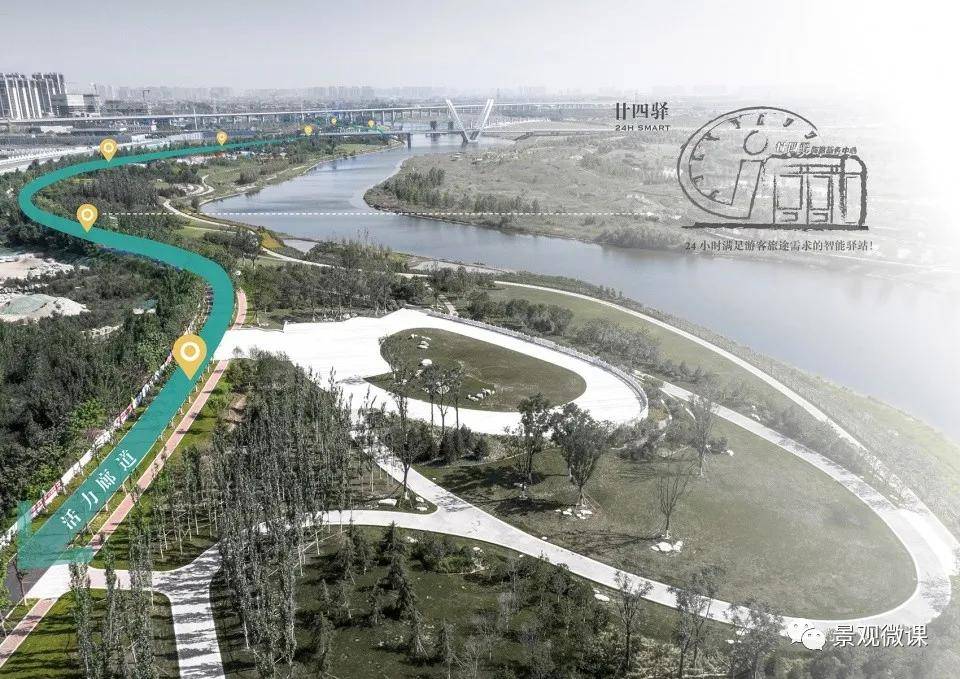 精选案例 城市湿地公园—亲近自然而不破坏自然的城市公园设计KK体育(图28)
