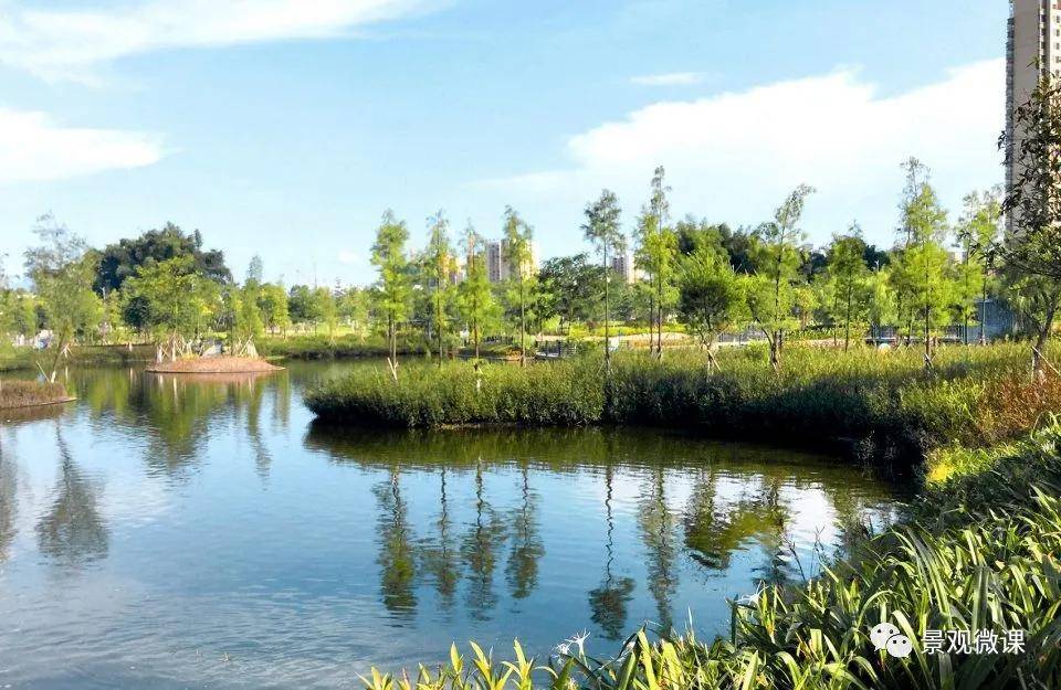 精选案例 城市湿地公园—亲近自然而不破坏自然的城市公园设计KK体育(图34)