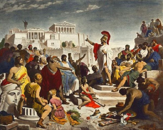 TG体育王室独享到大众开放古希腊是如何通过“空间”传播民主与自由的(图2)