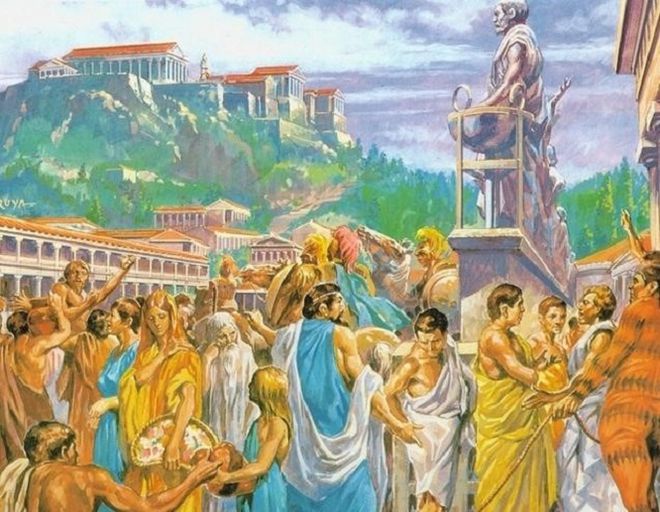 TG体育王室独享到大众开放古希腊是如何通过“空间”传播民主与自由的(图4)