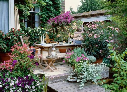 TG体育17个庭院“花园设计”美图炎炎夏日就需要一个能纳凉的院子！(图2)